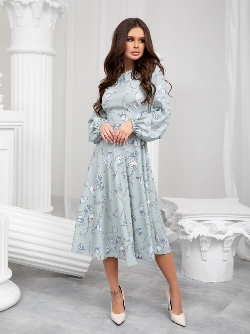 Платья ISSA Plus модель 13211_mint Фото