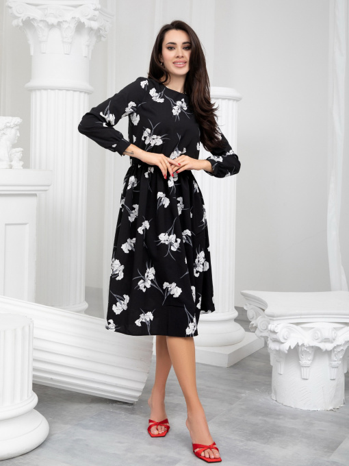 Платья ISSA Plus модель 13233_black Фото