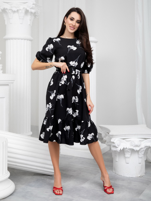 Платья ISSA Plus модель 13234_black Фото