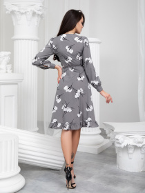 Платья ISSA Plus модель SA-389_grey Фото