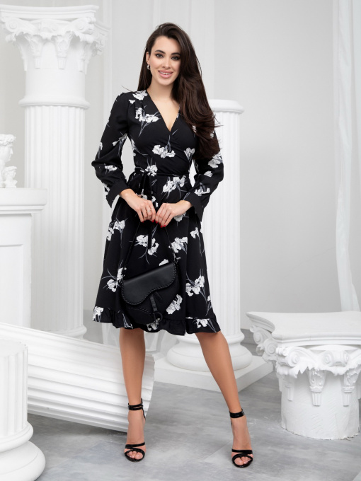 Платья ISSA Plus модель SA-389_black Фото