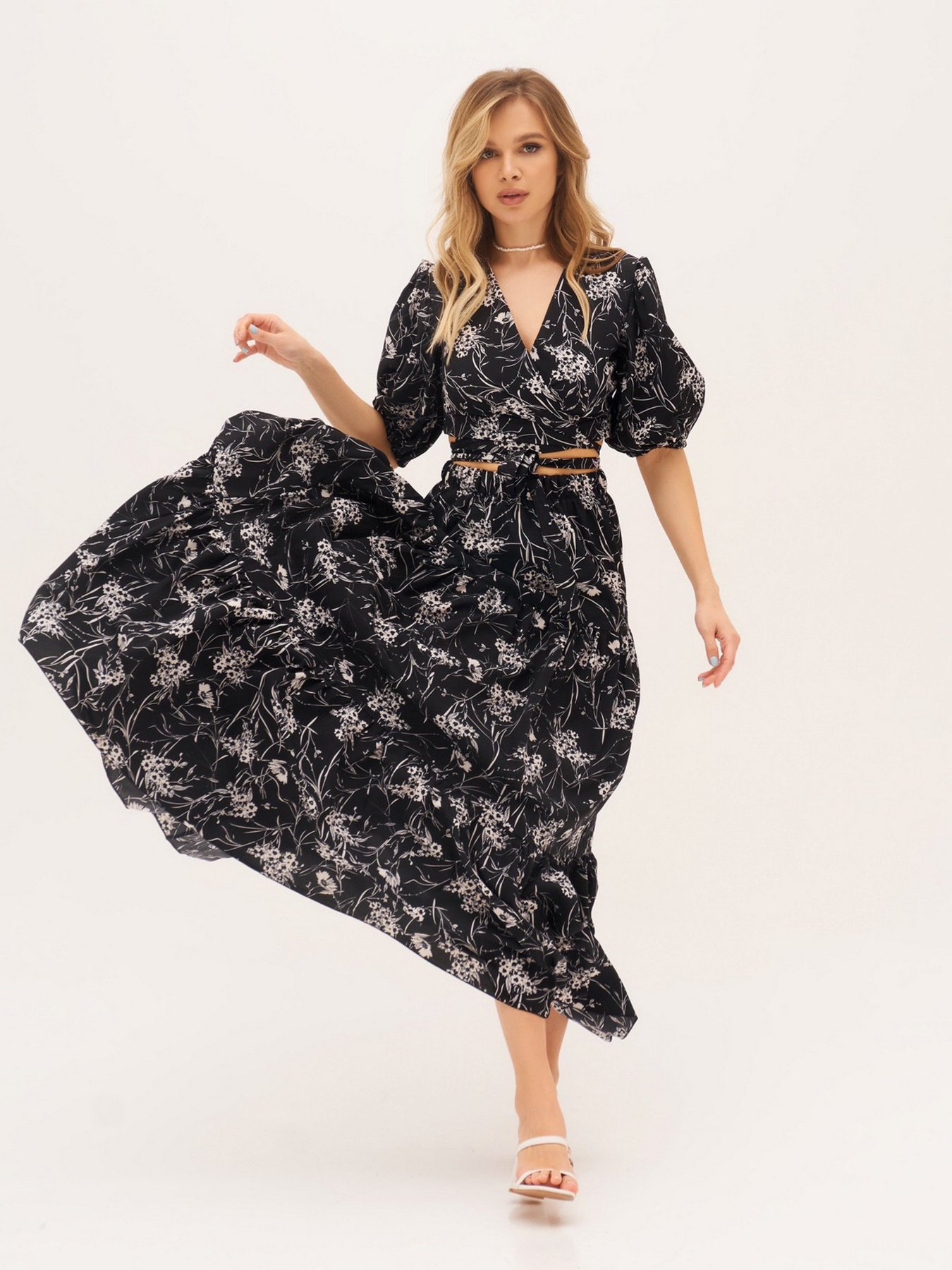 Костюмы ISSA Plus модель 13328_black Фото