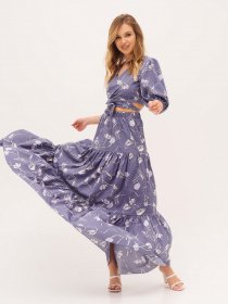 Костюмы ISSA Plus модель 13329_blue Фото