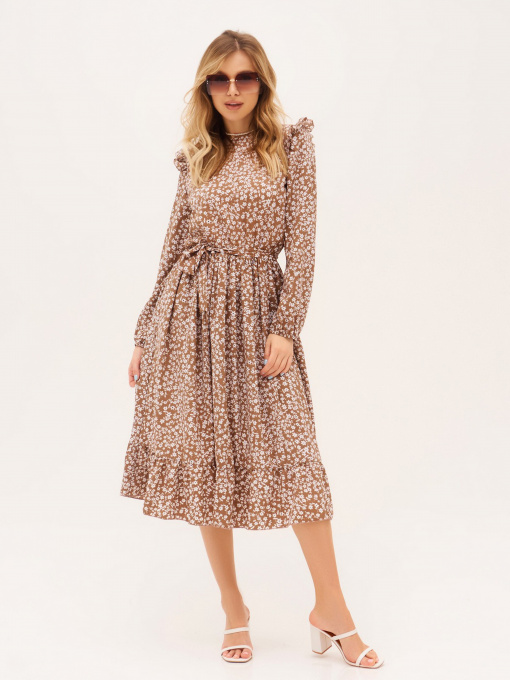 Платья ISSA Plus модель 13298_beige Фото