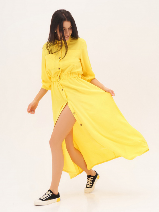 Платья ISSA Plus модель SA-169_yellow Фото