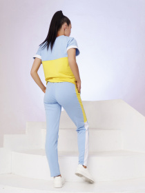 Костюмы ISSA Plus модель 12021_yellowblue Фото