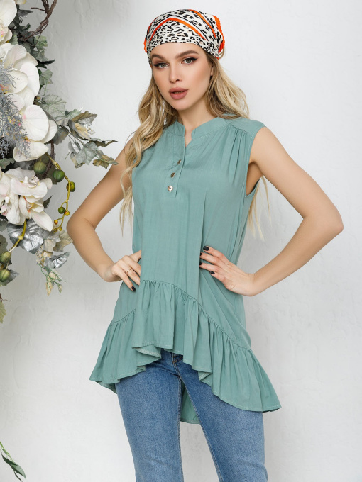 Сорочки ISSA Plus модель SA-203_mint Фото