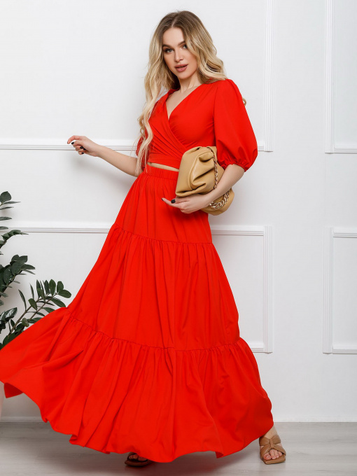Костюмы ISSA Plus модель 12614_red Фото