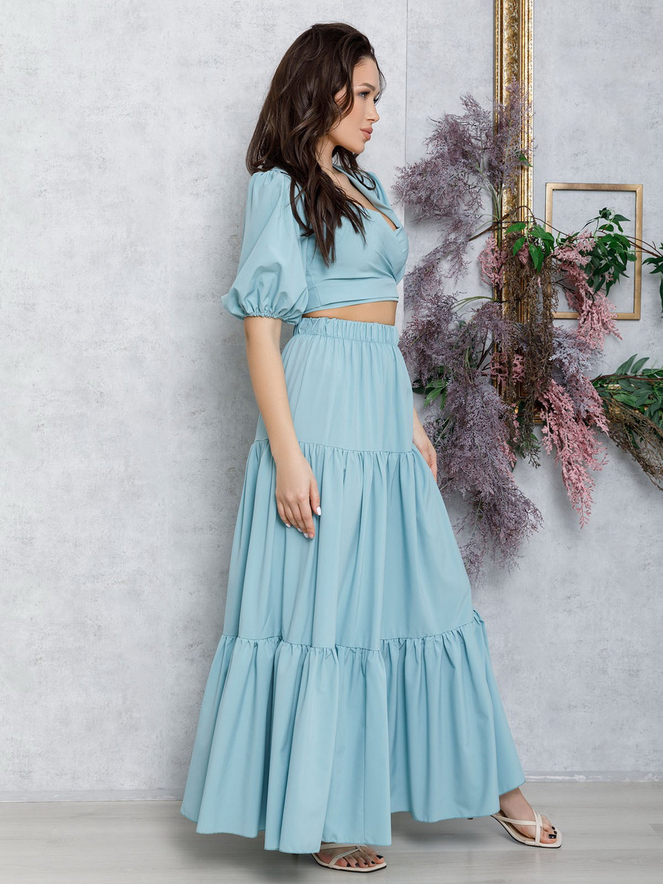 Костюмы ISSA Plus модель 12614_mint Фото