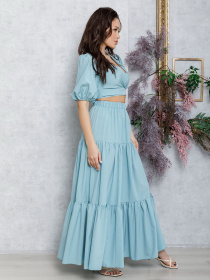 Костюмы ISSA Plus модель 12614_mint Фото