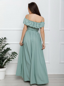 Сукні ISSA Plus модель 10816_olive Фото