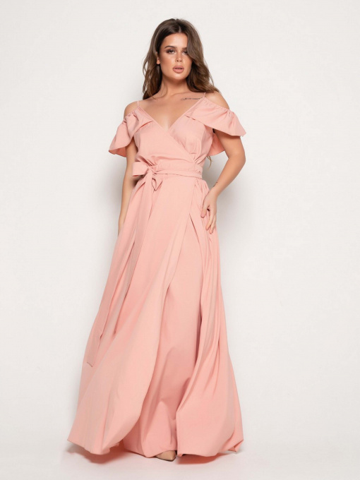 Платья ISSA Plus модель 10816_peach Фото