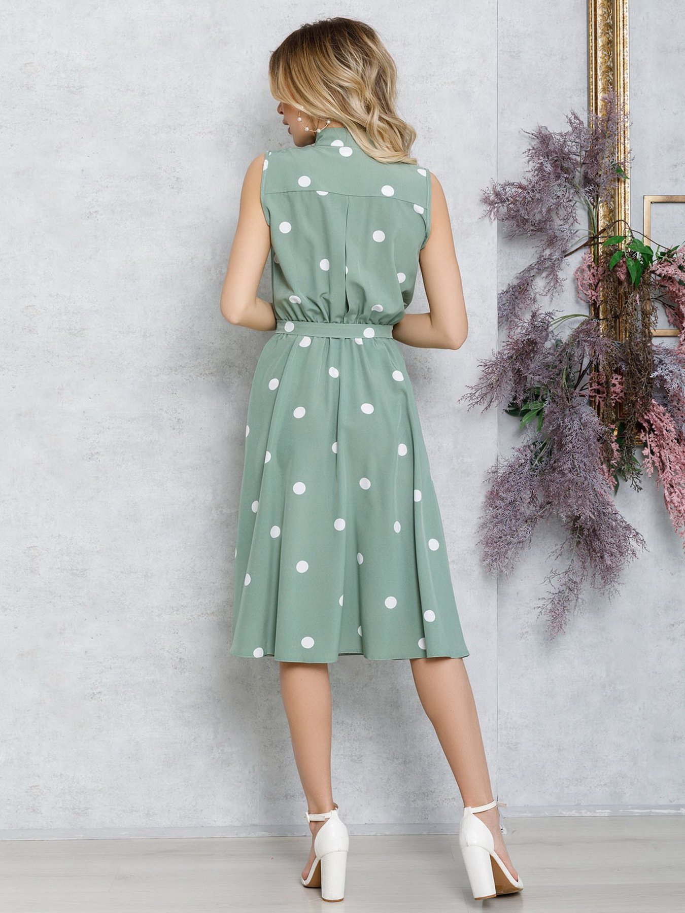 Сукні ISSA Plus модель 12551_mint Сукні ISSA Plus модель 12551_mint Фото
