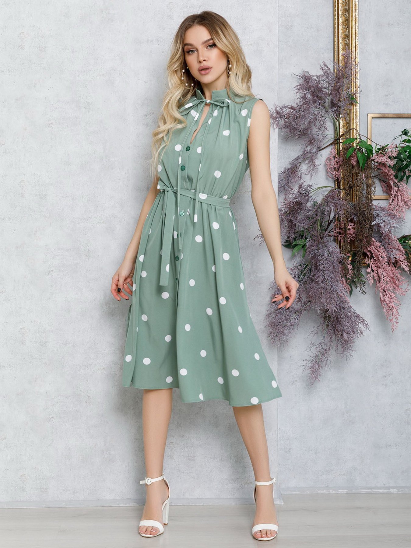 Сукні ISSA Plus модель 12551_mint Сукні ISSA Plus модель 12551_mint Фото
