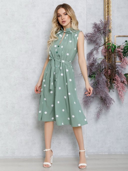 Платья ISSA Plus модель 12551_mint Фото