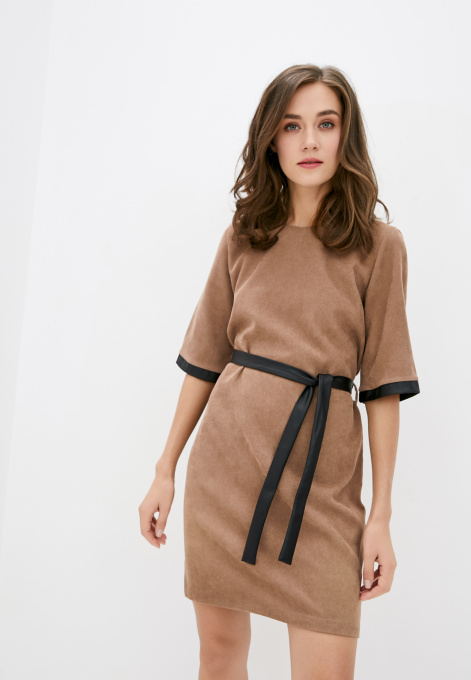 Платья ISSA Plus модель 12868_beige Фото