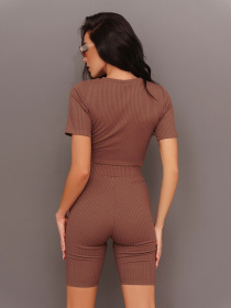 Костюми ISSA Plus модель 13280_brown Фото