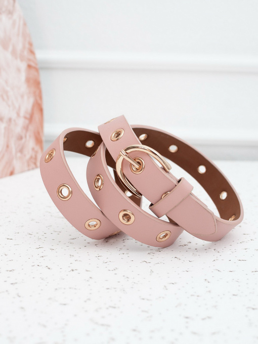 Ремені ISSA Plus модель R1-103_pink Фото