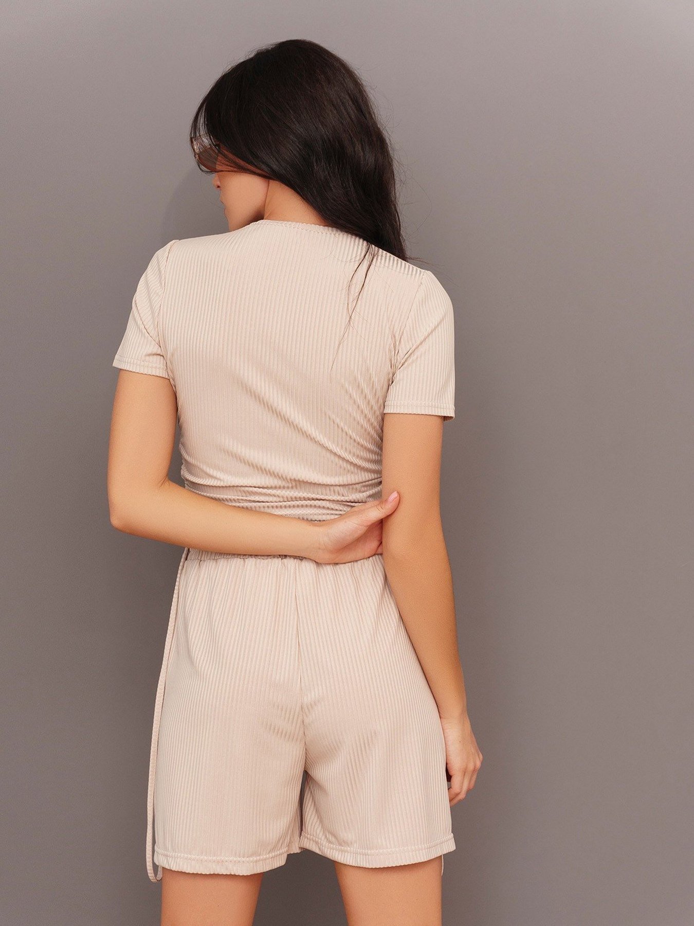 Костюмы ISSA Plus модель 13428_beige Костюмы ISSA Plus модель 13428_beige Фото