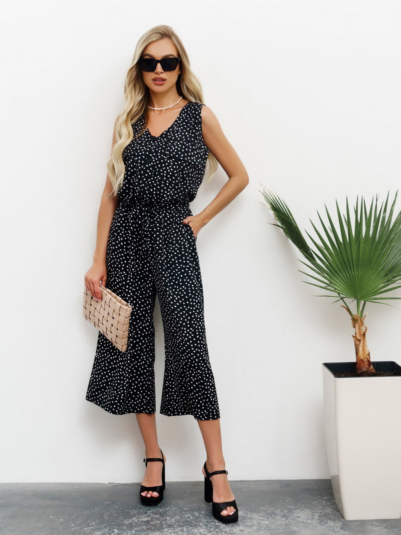 Комбинезоны ISSA Plus модель 13440_black Комбинезоны ISSA Plus модель 13440_black Фото