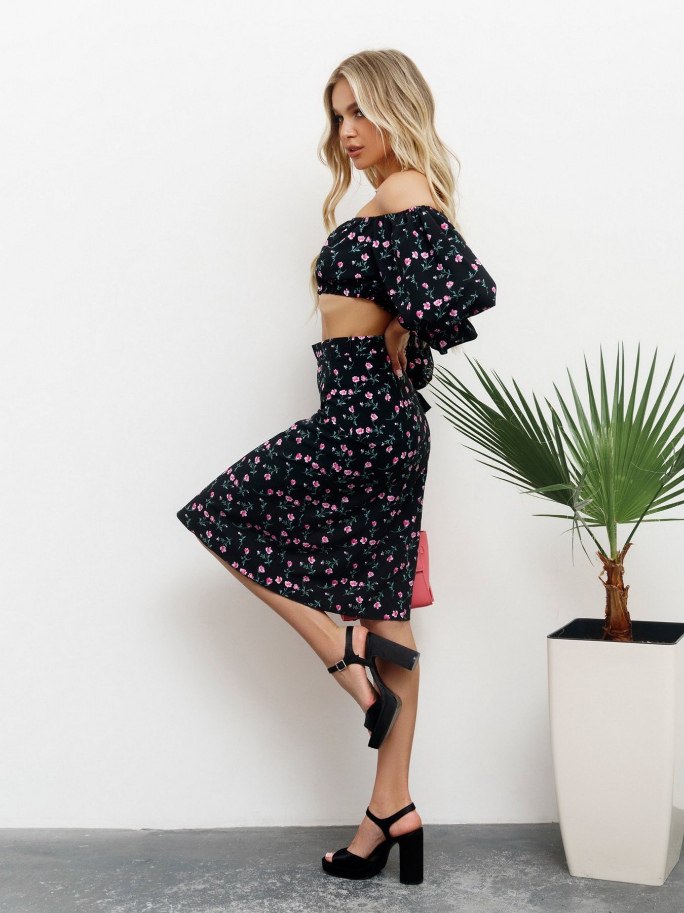 Костюмы ISSA Plus модель SA-416_black Фото