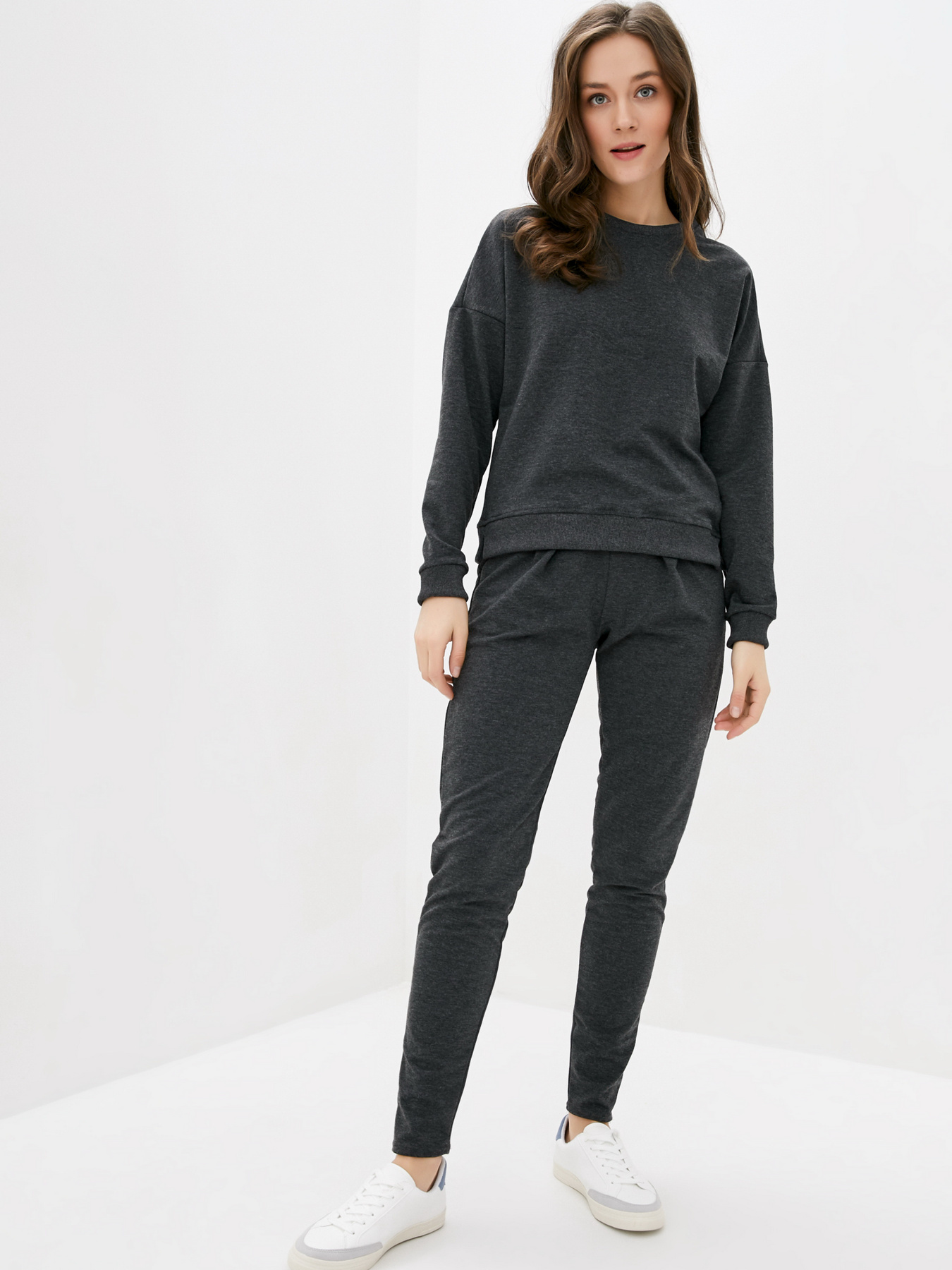 Костюмы ISSA Plus модель 10151_darkgray Костюмы ISSA Plus модель 10151_darkgray Фото