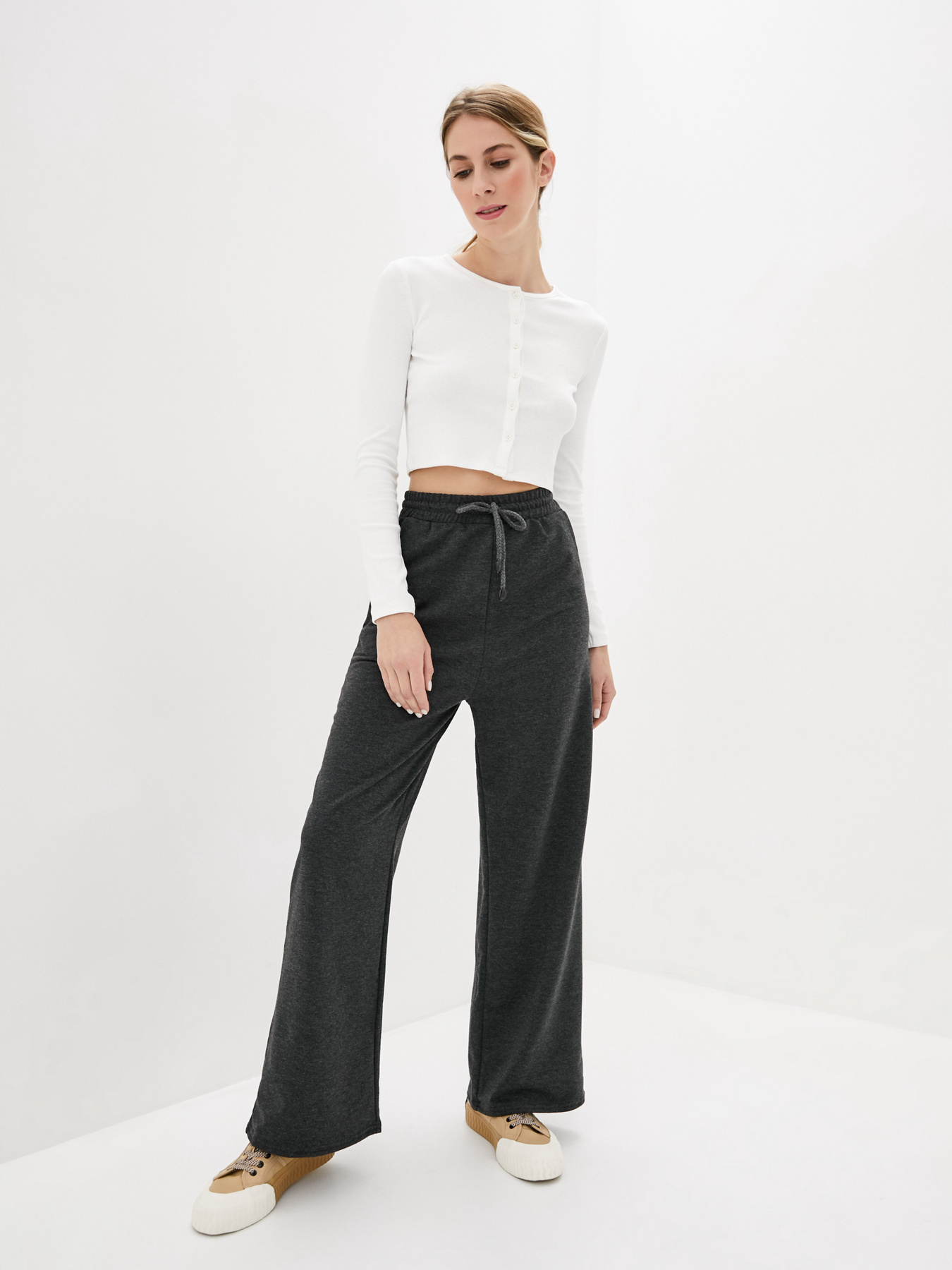 Штани ISSA Plus модель 12235_darkgray Штани ISSA Plus модель 12235_darkgray Фото