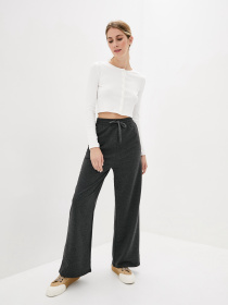 Штани ISSA Plus модель 12235_darkgray Фото