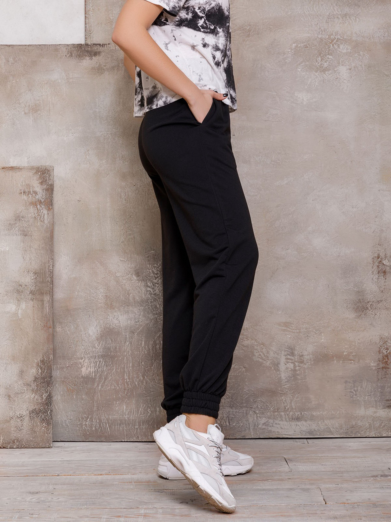 Штани ISSA Plus модель 12433_black Фото
