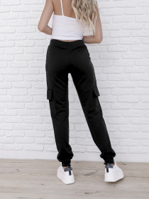 Штани ISSA Plus модель 9980_black Фото