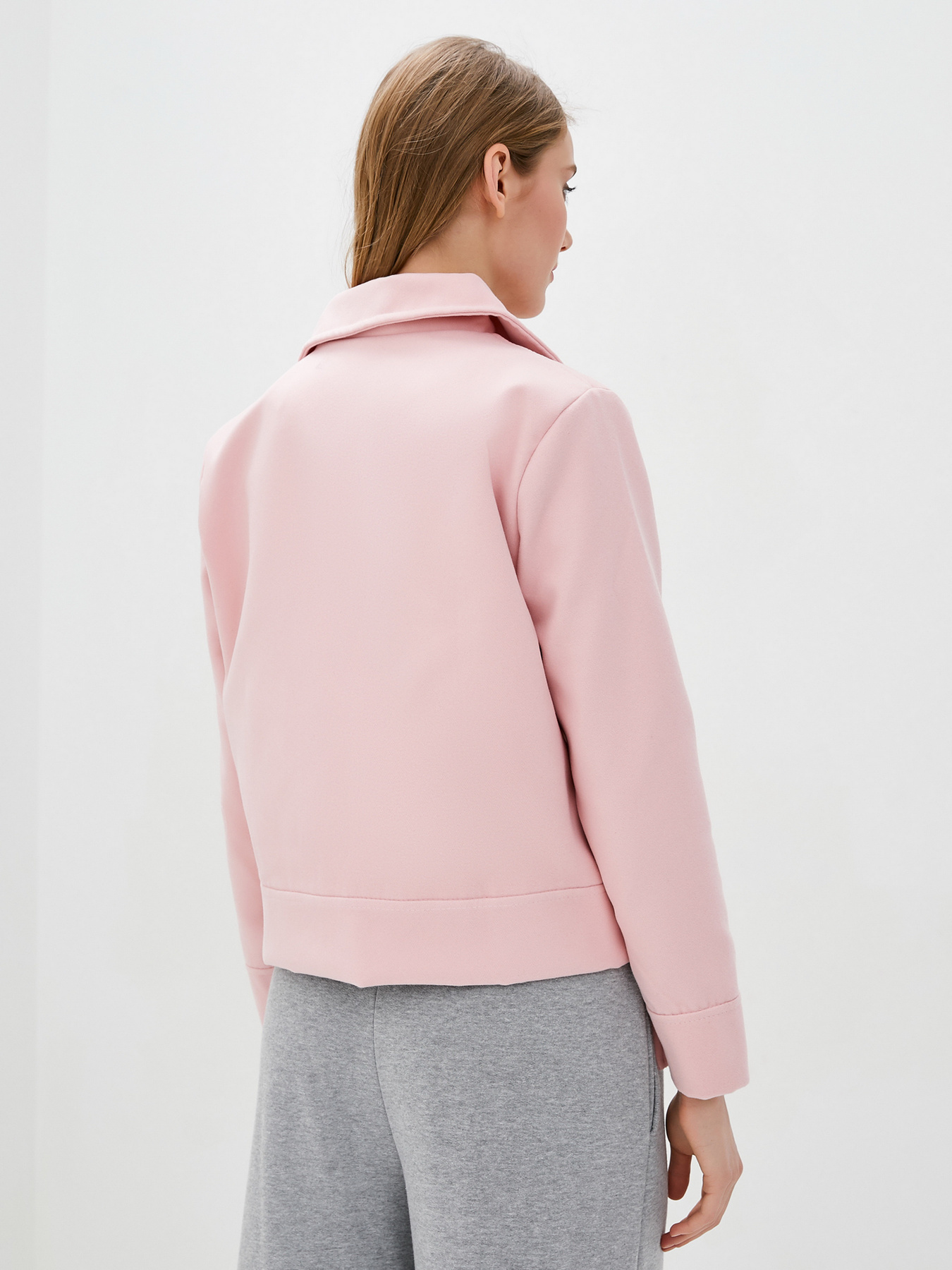 Куртки и дубленки ISSA Plus модель SA-111_pink Фото