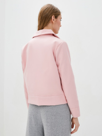Куртки и дубленки ISSA Plus модель SA-111_pink Фото