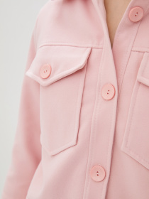 Куртки и дубленки ISSA Plus модель SA-111_pink Фото