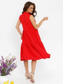 Платья ISSA Plus модель SA-274_red Фото
