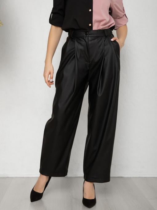 Штани ISSA Plus модель 12592_black Фото