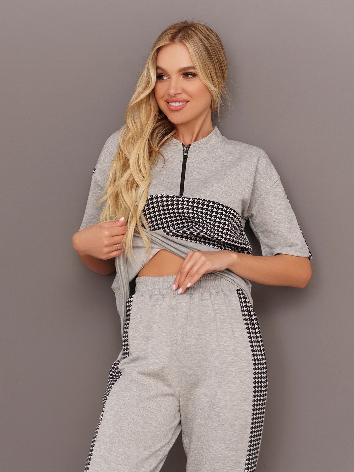 Костюмы ISSA Plus модель 13445_grey Фото