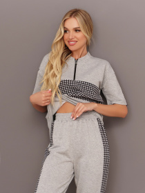 Костюмы ISSA Plus модель 13445_grey Фото