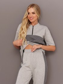 Костюмы ISSA Plus модель 13445_grey Фото