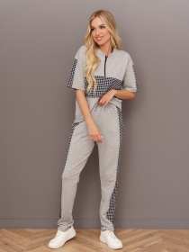 Костюмы ISSA Plus модель 13445_grey Фото