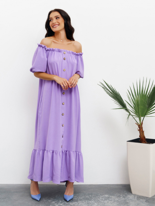 Платья ISSA Plus модель SA-236_lilac. Фото