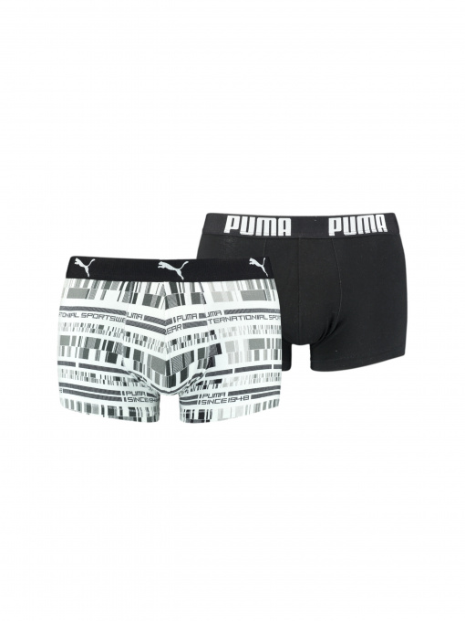 Нижнее белье PUMA Men Aop Trunk 2p модель 935034 Фото