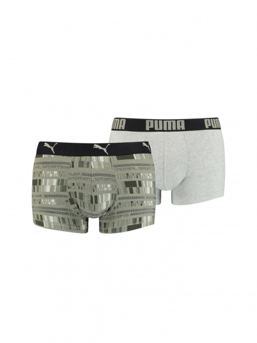 Нижнее белье PUMA Men Aop Trunk 2p модель 935034 Фото