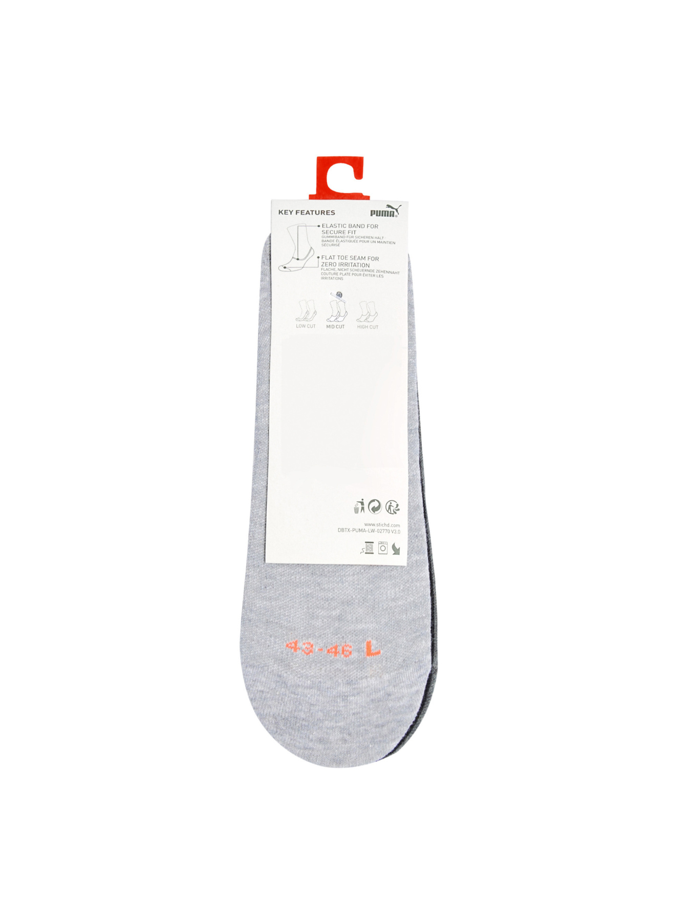 Носки и гольфы PUMA Footie 3P Unisex модель 906930 Носки и гольфы PUMA Footie 3P Unisex модель 906930 Фото