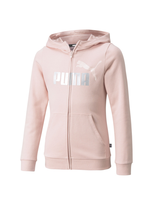 Худи и свитшоты PUMA Ess+ Logo Full-zip Hoodie модель 587048 Фото