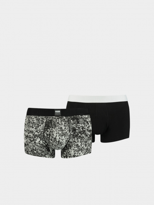 Нижнее белье PUMA Men Aop Trunk 2p модель 935286 Фото
