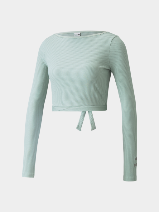 Футболки і поло PUMA Classics Ribbed Ls Top модель 534305 Фото