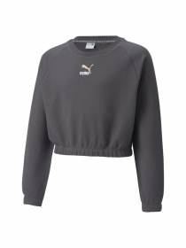Худи и свитшоты PUMA Grl Cropped Crew модель 533394 Фото