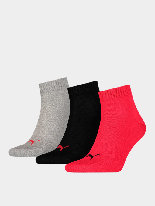 Носки и гольфы PUMA Unisex Quarter Plain 3p модель 906978 Фото