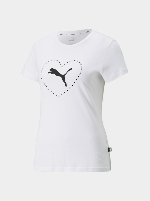 Футболки и поло PUMA Valentine’s Day Graphic Tee модель 848408 Фото