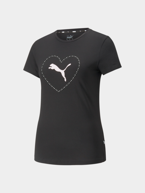 Футболки и поло PUMA Valentine’s Day Graphic Tee модель 848408 Фото